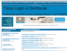 Tablet Screenshot of conhecimentobiblico.com.br
